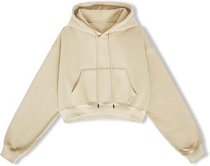 เสื้อสเวตเชิ้ตแขนยาวทรงครอป ดีไซน์ปี 2024 คุณภาพสูง แบบพรีเมียม ทรงโอเวอร์ไซส์ สำหรับผู้หญิง สินค้าขายดี - Product Image 1