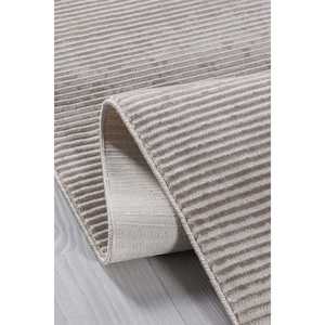 Alfombra Moderna Beige Netline NV001 100% Poliéster, Fácil de Limpiar y Duradera para Dormitorio, Estudio, Niños-Depot - Product Image 2