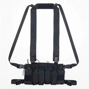 Haute Qualité Unisexe Paintball Gilet À Dégagement Rapide Réversible Noir Magazine Option Offre Spéciale Unisexe Paintballs - Product Image 2