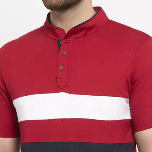 Polos de algodón de alta calidad con logotipo bordado personalizado para hombre, ropa deportiva informal de marca, Polo de moda callejera para hombre - Product Image 5