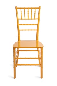 Chaise de salle à manger Chiavari chaise d'hôtel de luxe dorée empilable de haute qualité pour les événements de mariage - Product Image 2