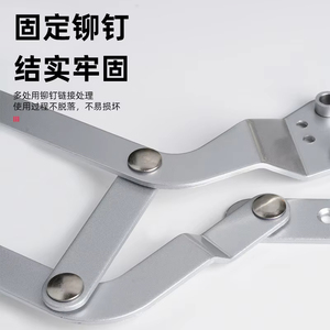 Sistema de elevación de bisagras de cierre suave de aleación de zinc y hierro con tapa de plástico para puertas de gabinetes de madera, ¡el más vendido! - Product Image 3