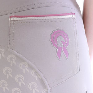 High Demand OEM Horse Riding Breeches High Waist <b>Kids</b> <b>Jodhpurs</b> Breeches Equestrian Breeches From India - Product Image 5