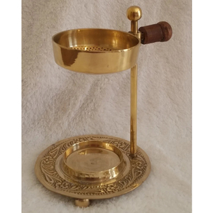 Quemador de incienso de carbón de calidad Superior, difusor de aceite de fragancia derretida de Mesa para el hogar, cuenco ajustable, latón de Metal de la mejor calidad - Product Image 6