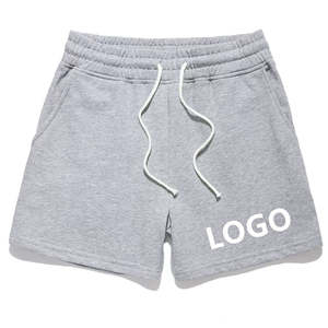 Pantalones cortos de entrenamiento de alta calidad, venta al por mayor, pantalones cortos de felpa franceses, pantalones cortos de lana con estampado de calle personalizados - Product Image 5