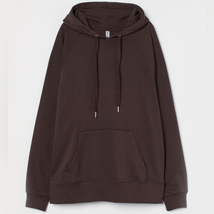 Sweat à capuche surdimensionné imprimé personnalisé, de haute qualité, lourd, streetwear d'hiver, respirant à l'avant, écologique, imperméable, 100% bambou - Product Image 4