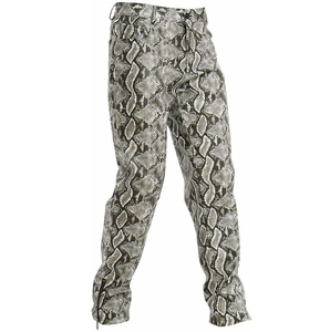 Trend Shiny Casual Snake Skin Leggings transpirables de cuero brillante Pantalones de piel de serpiente para mujeres más demandadas en todos los colores - Product Image 3