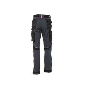 U-POWER Men's <b>Slim</b> Fit <b>Work</b> <b>Trousers</b> Atom Asphalt Grey - Product Image 4