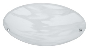 Lámpara de techo de cristal esmerilado alabastro, casquillo E27, 25 cm. (Trio Lighting 6196011-07) - Product Image 1