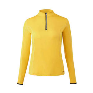 Protección UV de alta calidad para montar a caballo, carreras, espectáculo, camisa de manga larga, equitación ecuestre, media cremallera, camiseta superior para montar a caballo - Product Image 4