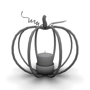Bougeoir en fer forgé, porte-bougie - Product Image 3