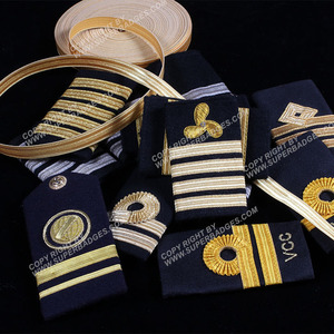 Epaulets Traditional Shoulder Boards for Aviators Factory <b>Uniform</b> Epaulets Pilot Shoulder Boards Rank Accessories - Product Image 2