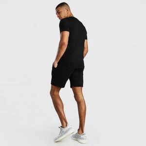 2025 camisa de verano para hombre conjuntos cortos hombres dos piezas Jogger hombres pantalones cortos conjuntos personalizados camiseta conjunto - Product Image 2
