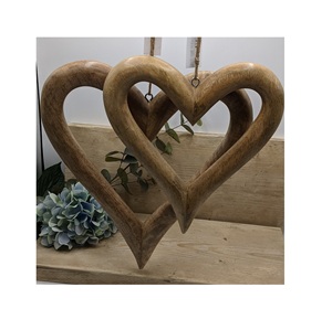 Colgante en forma de corazón para boda, decoración de fiesta y evento, Navidad, decoración del hogar, gran oferta, Amazon - Product Image 2