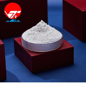 Material en Polvo Blanco en Envase Transparente sobre Base Roja - Product Image 1