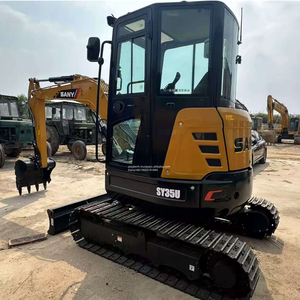 Sany SY35U Mini pelle sur chenilles avec état de fonctionnement Utilisé Sany 35 SY35 35U 3.5 tonnes Petite pelleteuse à vendre - Product Image 6