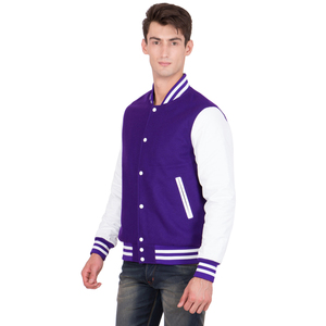 Chaquetas universitarias para hombre de calidad superior, chaquetas informales con servicios de logotipo OEM personalizados, chaquetas de talla grande para hombre de estilo callejero - Product Image 4