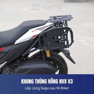 MBIKER Soporte Lateral de Alta Resistencia para Maletas, Accesorio Premium para el Nuevo Yamaha NVX NVX V3, Portaequipajes, Soporte para Carga - Product Image 3