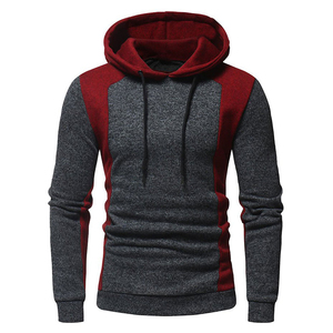 Sudadera con Capucha de Forro Polar para Hombre, Cálida, de Algodón Puro, Talla Grande, Deportiva, Informal, con Logotipo Personalizado, Color Sólido Digital, Impermeable, para Otoño/Invierno - Product Image 5