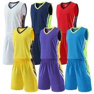 Uniforme de baloncesto transpirable para hombre, conjunto de entrenamiento, nuevo estilo - Product Image 1