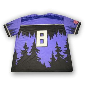 Vente chaude Respirant Grande Taille Maillot de Softball Personnalisé pour Hommes avec Impression Sublimée Couleurs et Tailles Personnalisées - Product Image 4