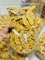 Hoogwaardige Drooggedroogde Bananenchips Gezonde Snack Met Harde Textuur En Zoete Smaak Verwerkt En Verpakt In Zakken