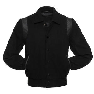 Chaqueta Varsity Personalizada de Alta Calidad con Bordado, Chaqueta Bomber de Invierno de Forro Polar y Cuero para Hombre y Mujer - Product Image 5