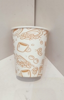 Gobelet en papier à double paroi écologique avec logo personnalisé de qualité Conteneur de boisson biodégradable de qualité supérieure Emballage à faible coût
