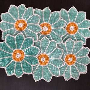 Posavasos de nogal Juegos de posavasos de madera de nogal-Calidad superior - Product Image 6