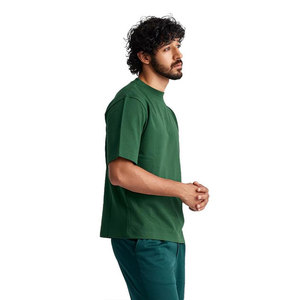 T-shirts pour hommes grande taille les plus populaires sur mesure Nouveau style T-shirts pour hommes O-Neck Men Boxy Fit T-Shirts - Product Image 4