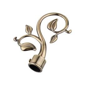 Embouts de rideau d'oiseau d'amour en laiton antique sans supports Lot de 2 pièces (embouts 1 paire) ensemble de supports de rideau/supports - Product Image 6