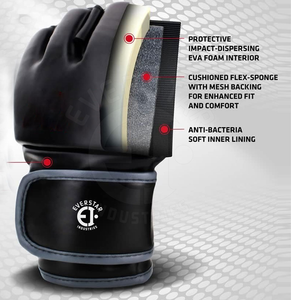 Gants MMA personnalisés directement en usine OEM Gants de sport pour l'entraînement et le combat du Pakistan - Product Image 6