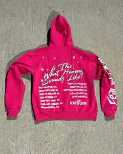 Sweat à capuche personnalisé de haute qualité sweats en éponge française vierge poids lourd vintage sérigraphie sweats à capuche pour hommes - Product Image 4