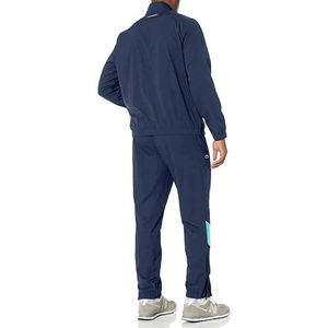 Conjunto Deportivo Unisex de Forro Polar Blanco con Logotipo Personalizado, Chaqueta con Cremallera, Transpirable, de Secado Rápido, para Adultos - Product Image 2