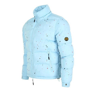 Doudoune matelassée isolée pour hommes, manteau en duvet coupe-vent à capuche épaisse et chaude, vêtements d'extérieur à la mode pour l'hiver - Product Image 3