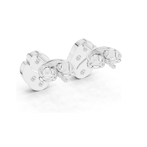Boucles d'oreilles clous de créateur en diamant de laboratoire 0,32 CT, clarté VVS-VS EF, or 18 carats, 14 carats, 10 carats et argent 925, or rose, or jaune, or blanc - Product Image 6