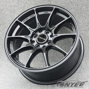 Fonyee新车轮16 17英寸7.0 7.5 J 4x100/114.3铝合金多辐设计汽车轮辋装修模式在当前库存 - Product Image 5