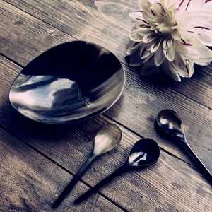 Nouvel arrivage Couverts de luxe faits à la main en corne de buffle naturelle pour la décoration intérieure Cuisine et thé Collection exclusive de cuillères - Product Image 4