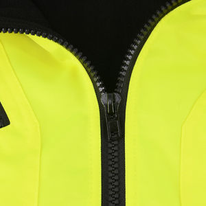 High Visibility Polyester <b>Reflective</b> Jacket Winter Waterproof With Oxford <b>Material</b> Best Quality Safety Jacket for Men - Product Image 6