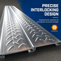 Plancher de mezzanine |   Acier structurel non bétonné |   Plancher composite ignifuge pour immeuble de bureaux de grande hauteur