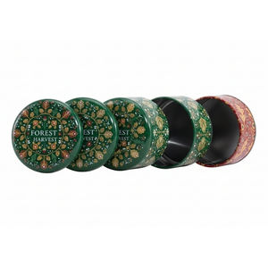 Caja de hojalata cilíndrica impresa con láser de varias capas, logotipo personalizado, embalaje vacío para regalos de viaje, recuerdos, frutos secos, dulces y aperitivos - Product Image 2