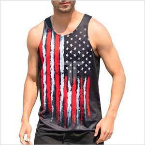 Nouvel Arrivage Débardeur de Sport Homme 100% Coton Haute Qualité Coupe Slim T-shirt Fitness Décontracté Respirant Tricoté Impression Numérique - Product Image 2