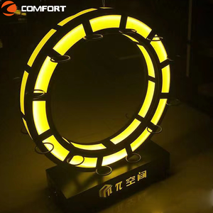 Индивидуальный Логотип Новый Дизайн Перезаряжаемый шампанское держатель дисплея бутылка ведущего - Product Image 4