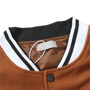 Veste de baseball personnalisée à manches longues, coton/laine de haute qualité, respirante, dernier design, mode hiver, veste pour homme - Product Image 3