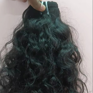 Trendy Vendor Supply India Single Weft Virgin Burmese Curly Italian Curl Egg Curl Human Hair Extensions Wholesale - Product Image 5