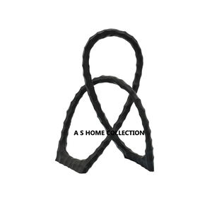 Base decorativa de aluminio y Metal MDF, forma única, escultura con acabado dorado, estatua abstracta para el hogar y la Oficina - Product Image 3