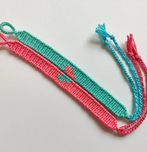 Friendship <b>Bracelet</b> or Anklet Chevron - Colorful - <b>String</b> - Trendy - *CUSTOMIZABLE* - Product Image 1
