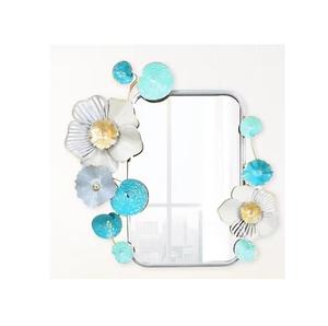 Luxury Modern Round Decorative Wall <b>Mirrors</b> Exclusive Designs for Home Decor Wood Glass With Metal <b>Frame</b> for Living Room Hallway - Product Image 4
