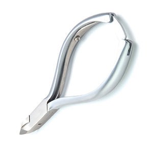 Coupe-ongles et coupe-ongles en acier inoxydable Outil de manucure et de pédicure Conception simple Utilisation en salon Pince à ongles de couleur argentée - Product Image 4