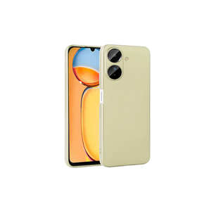 Funda de Silicona Dorada de Lujo Premium JoieCreatif para Poco C65, Funda Protectora Líquida para Móvil, Resistente a Impactos, Diseño Elegante - Product Image 1